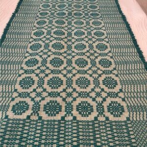 Table Runner/Decorative Throw - Handcrafted Holiday Dinnerware